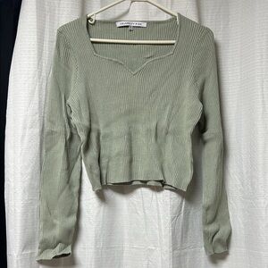 Celebrity Pink Ribbed Sweater